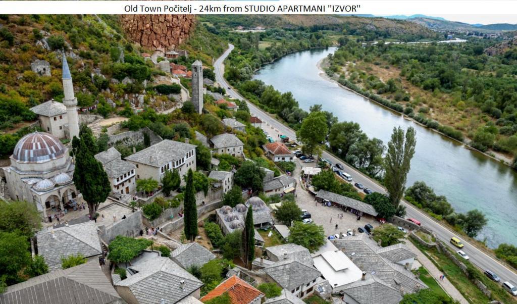 Studio Apartmani Izvor Blagaj Zewnętrze zdjęcie