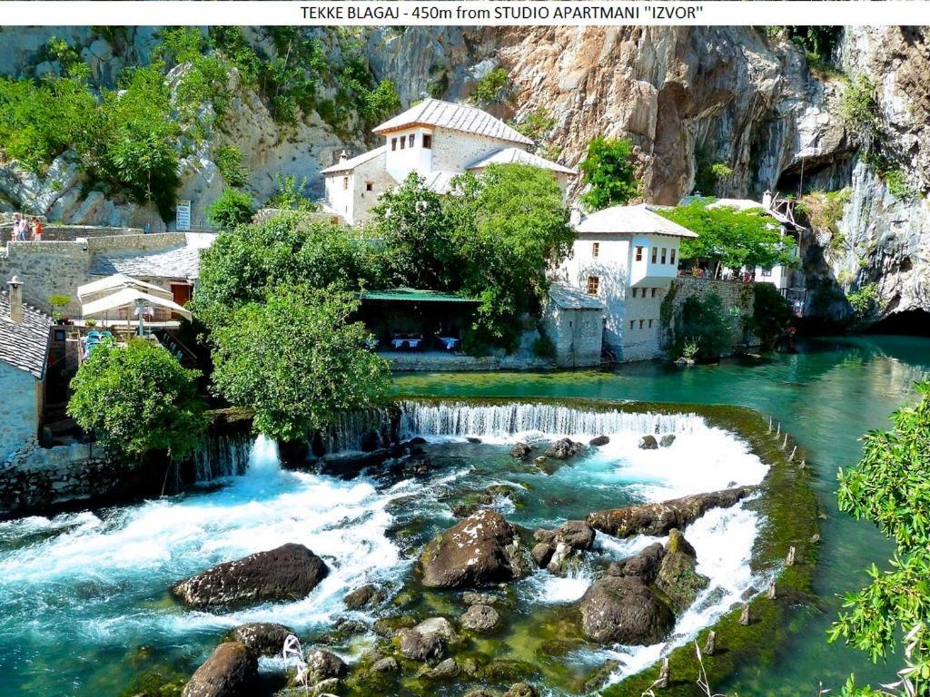 Studio Apartmani Izvor Blagaj Zewnętrze zdjęcie